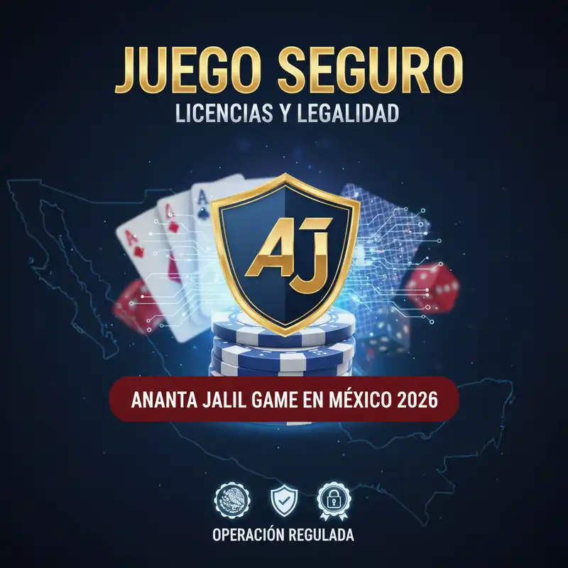 Seguridad y Licencia en ananta jalil game México